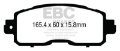 Picture of EBC 13+ Nissan Altima 2-5 L33 Sedan Ultimax2 Front Brake Pads
