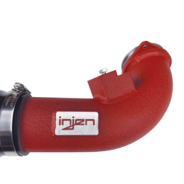 Picture of Injen 19-20 BMW Z4 - 2020 Toyota Supra 3-0L Turbo Wrinkle Red SES Intercooler Pipes