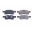 Picture of Power Stop 11-16 Dodge Durango Front Z16 Evolution Ceramic Brake Pads