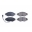 Picture of Power Stop 2019 Audi A3 Quattro Front Z16 Evolution Ceramic Brake Pads