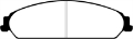 Picture of EBC 13-14 Chrysler 200 3-6 Greenstuff Front Brake Pads