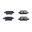 Picture of Power Stop 17-18 Buick LaCrosse Rear Z16 Evolution Ceramic Brake Pads