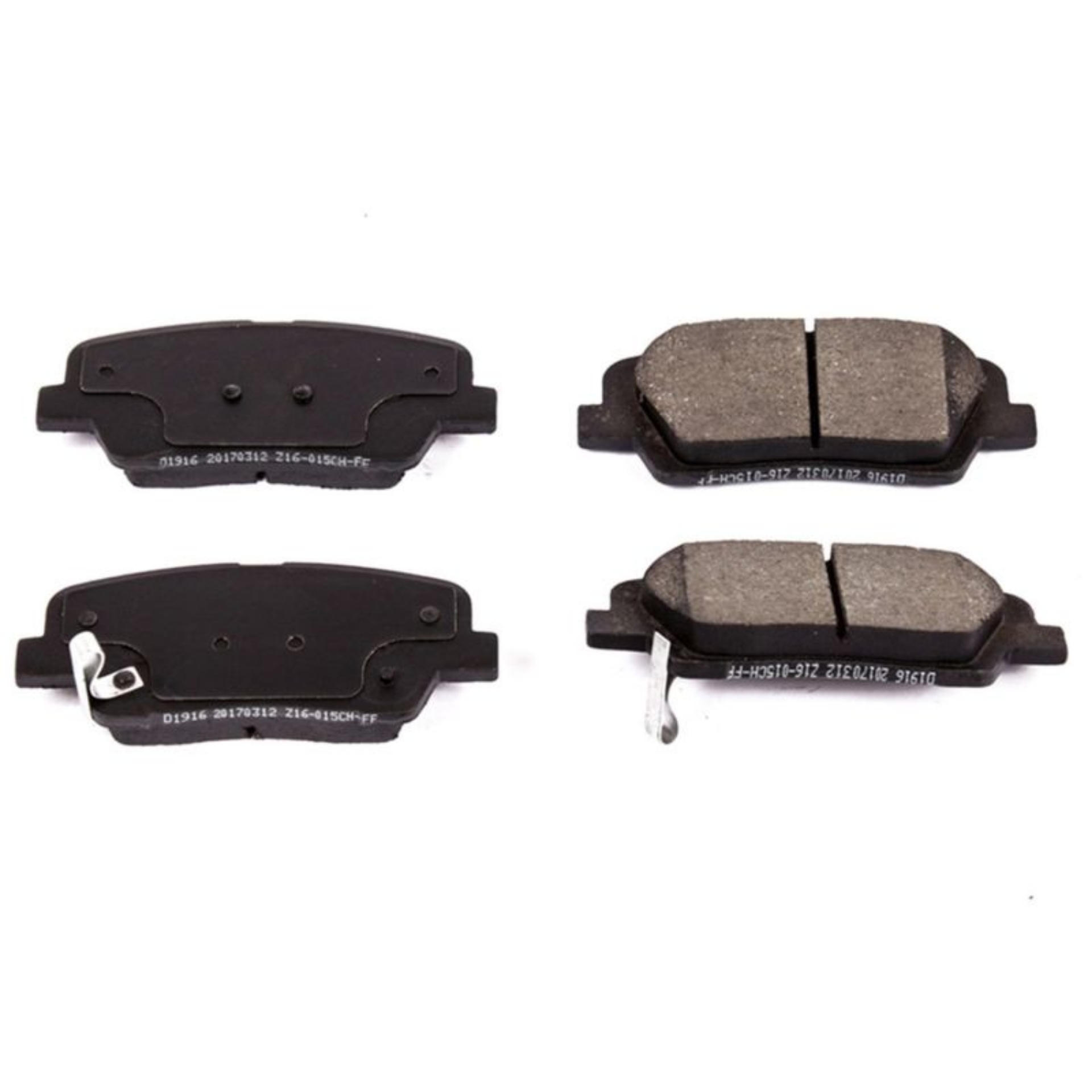 Picture of Power Stop 10-18 Hyundai Santa Fe Rear Z16 Evolution Ceramic Brake Pads