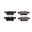 Picture of Power Stop 2019 Volvo S60 Rear Z16 Evolution Ceramic Brake Pads