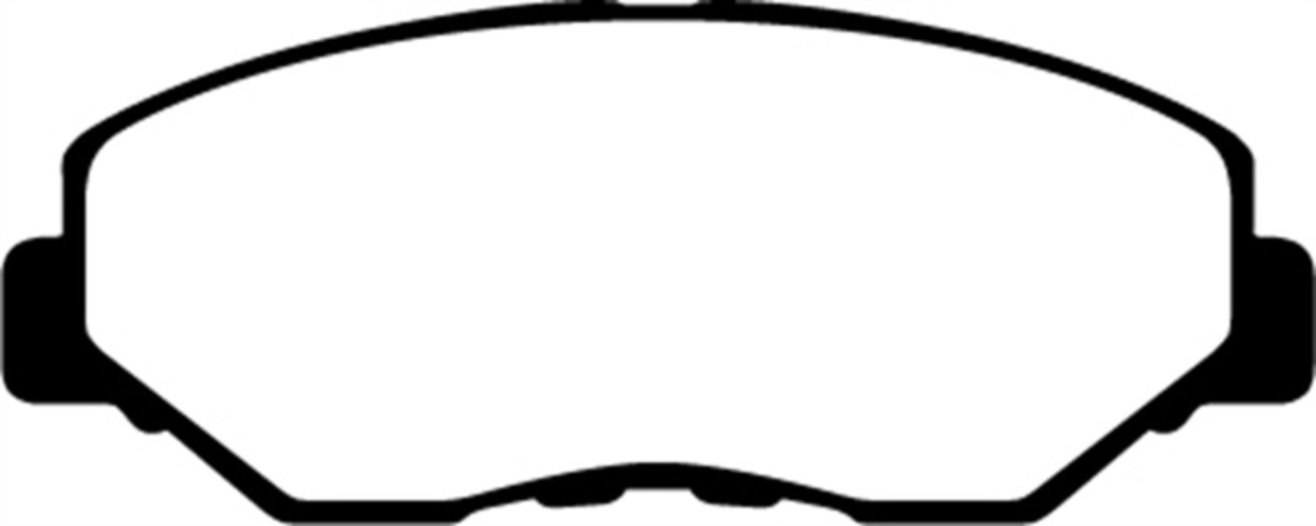 Picture of EBC 13-15 Acura ILX 1-5 Hybrid Greenstuff Front Brake Pads