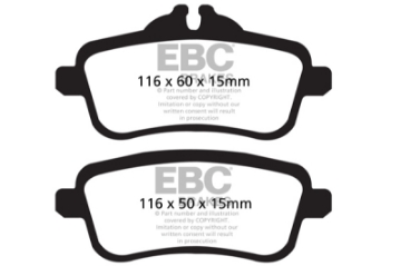 Picture of EBC 13-16 Mercedes-Benz GL350 3-0 TD Ultimax2 Rear Brake Pads