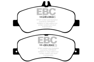 Picture of EBC 13-16 Mercedes-Benz GLK250 2-1 Twin TD Ultimax2 Front Brake Pads