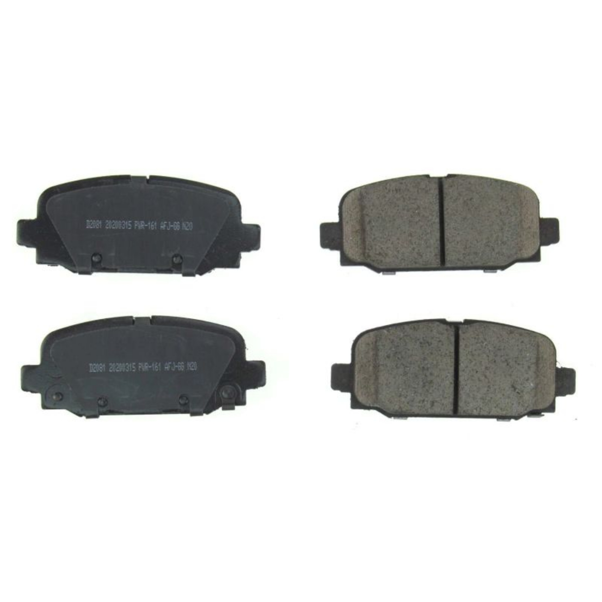 Picture of Power Stop 18-19 Jeep Compass Rear Z16 Evolution Ceramic Brake Pads