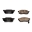 Picture of Power Stop 88-91 Honda CRX Front Z16 Evolution Ceramic Brake Pads