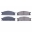 Picture of Power Stop 86-94 Nissan D21 Front Z16 Evolution Ceramic Brake Pads
