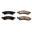 Picture of Power Stop 87-92 Chevrolet Camaro Front Z16 Evolution Ceramic Brake Pads