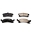 Picture of Power Stop 90-95 Buick Skylark Front Z16 Evolution Ceramic Brake Pads