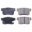Picture of Power Stop 97-99 Acura CL Rear Z16 Evolution Ceramic Brake Pads