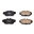 Picture of Power Stop 91-92 Volvo 740 Front Z16 Evolution Ceramic Brake Pads
