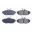 Picture of Power Stop 01-02 Dodge Viper Rear Z16 Evolution Ceramic Brake Pads