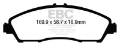 Picture of EBC 14+ Acura MDX 3-5 Yellowstuff Front Brake Pads