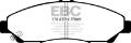 Picture of EBC 14+ Acura RLX 3-5 Hybrid Redstuff Front Brake Pads