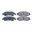 Picture of Power Stop 97-05 Chevrolet Blazer Rear Z16 Evolution Ceramic Brake Pads
