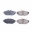 Picture of Power Stop 2005 Jaguar Vanden Plas Rear Z16 Evolution Ceramic Brake Pads