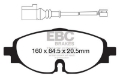 Picture of EBC 14+ Audi A3 1-8 Turbo Greenstuff Front Brake Pads