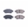 Picture of Power Stop 2000 Toyota Echo Front Z16 Evolution Ceramic Brake Pads
