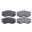 Picture of Power Stop 07-10 Hyundai Elantra Front Z16 Evolution Ceramic Brake Pads