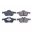 Picture of Power Stop 02-08 Mini Cooper Front Z16 Evolution Ceramic Brake Pads