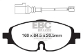 Picture of EBC 14+ Audi A3 1-8 Turbo Yellowstuff Front Brake Pads