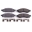 Picture of Power Stop 04-05 Infiniti QX56 Front Z17 Evolution Ceramic Brake Pads w-Hardware