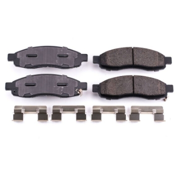 Picture of Power Stop 04-05 Infiniti QX56 Front Z17 Evolution Ceramic Brake Pads w-Hardware