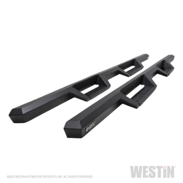 Picture of Westin 2020 Jeep Gladiator HDX Drop Nerf Step Bars - Textured Black