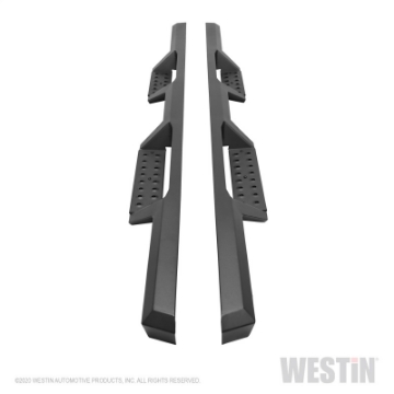 Picture of Westin 2020 Jeep Gladiator HDX Drop Nerf Step Bars - Textured Black