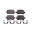 Picture of Power Stop 05-06 Chevrolet Cobalt Front Z17 Evolution Ceramic Brake Pads w-Hardware