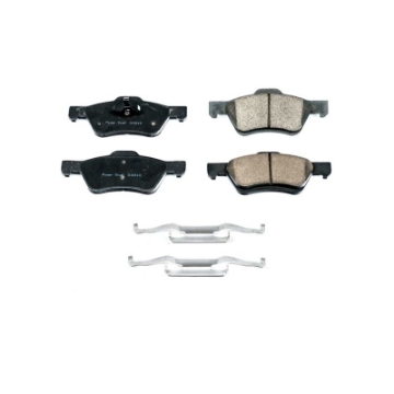 Picture of Power Stop 10-12 Ford Escape Front Z17 Evolution Ceramic Brake Pads w-Hardware