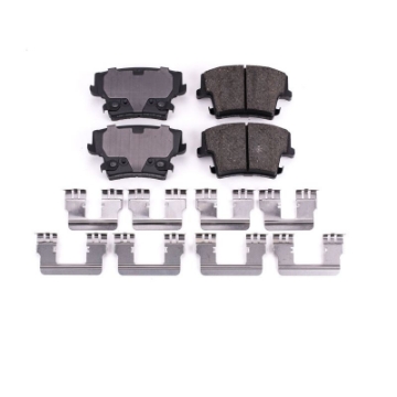 Picture of Power Stop 05-19 Chrysler 300 Rear Z17 Evolution Ceramic Brake Pads w-Hardware