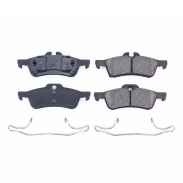 Picture of Power Stop 04-08 Mini Cooper Rear Z17 Evolution Ceramic Brake Pads w-Hardware