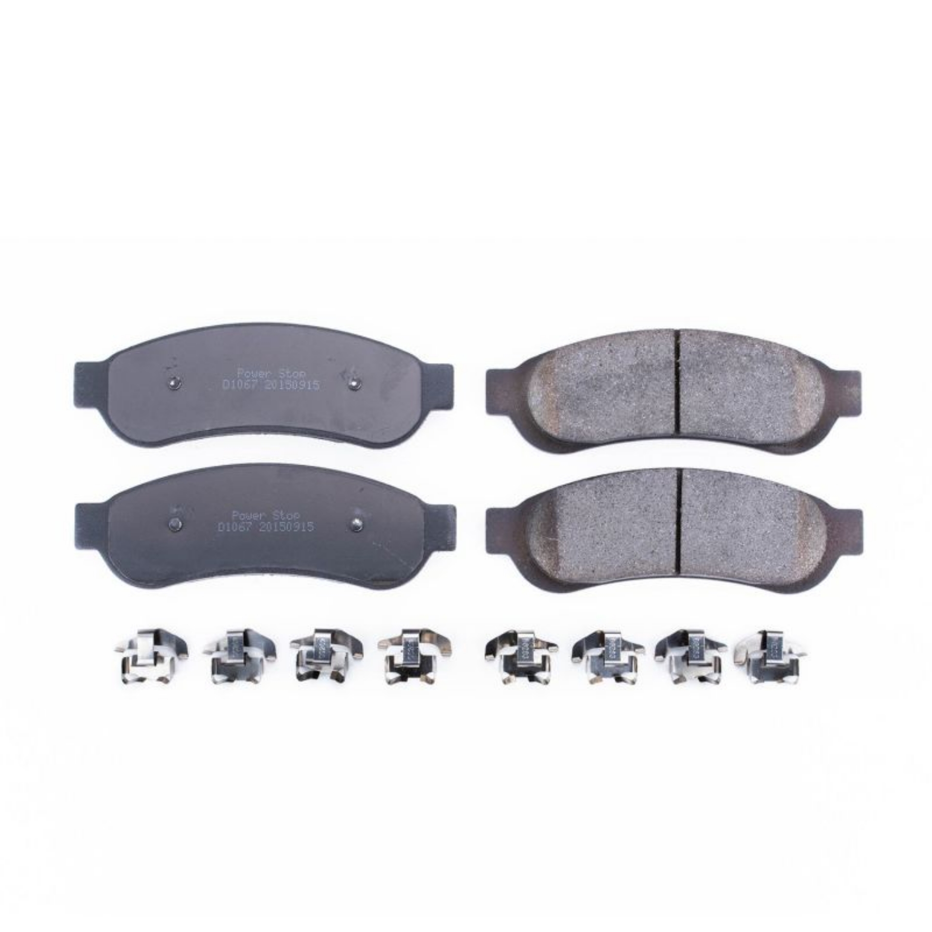Picture of Power Stop 07-10 Ford F-250 Super Duty Rear Z17 Evolution Ceramic Brake Pads w-Hardware