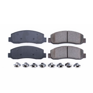 Picture of Power Stop 05-08 Ford F-250 Super Duty Front Z17 Evolution Ceramic Brake Pads w-Hardware