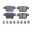 Picture of Power Stop 05-07 Ford Five Hundred Rear Z17 Evolution Ceramic Brake Pads w-Hardware