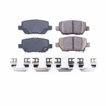 Picture of Power Stop 05-12 Acura RL Rear Z17 Evolution Ceramic Brake Pads w-Hardware