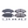 Picture of Power Stop 2007 Cadillac Escalade Front Z17 Evolution Ceramic Brake Pads w-Hardware