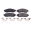 Picture of Power Stop 16-18 Chevrolet City Express Front Z17 Evolution Ceramic Brake Pads w-Hardware