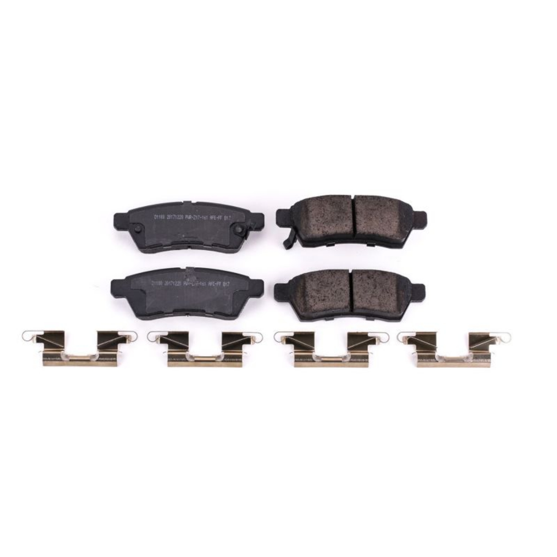 Picture of Power Stop 05-19 Nissan Frontier Rear Z17 Evolution Ceramic Brake Pads w-Hardware