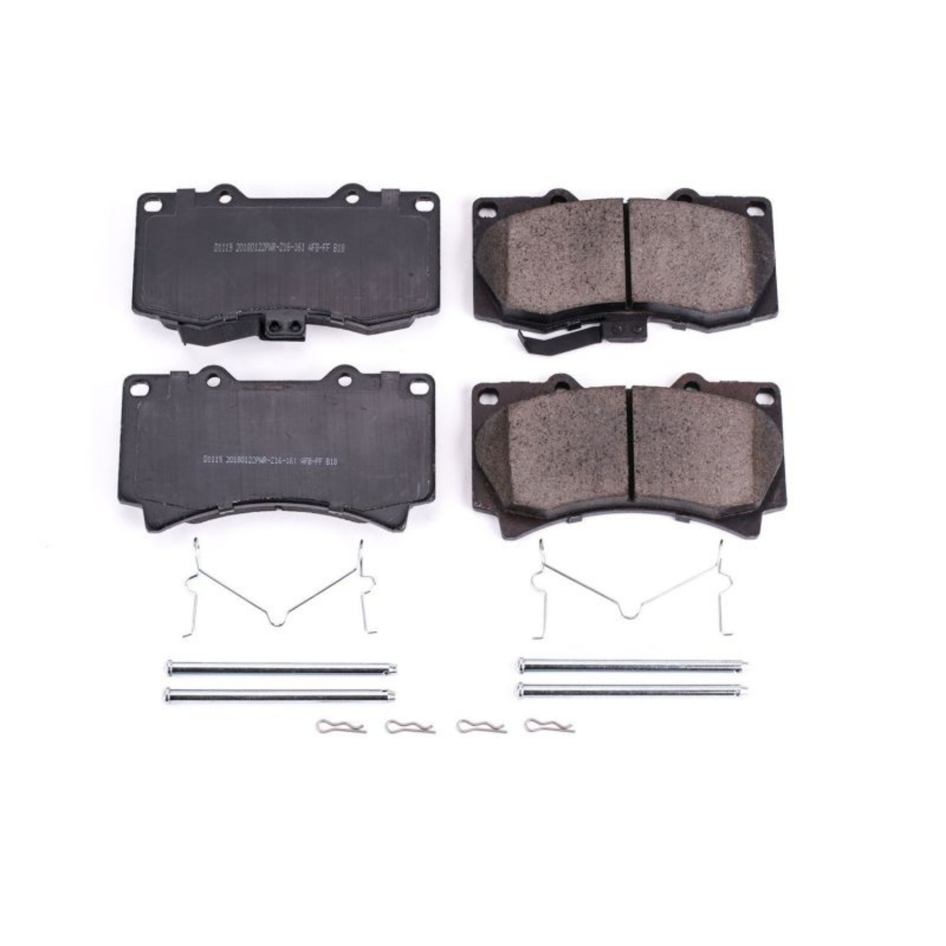 Picture of Power Stop 06-10 Hummer H3 Front Z17 Evolution Ceramic Brake Pads w-Hardware
