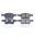 Picture of Power Stop 06-09 Mercedes-Benz E350 Front Z17 Evolution Ceramic Brake Pads w-Hardware