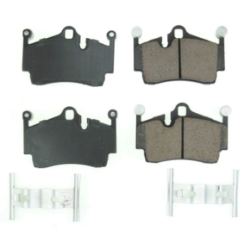 Picture of Power Stop 17-18 Porsche 718 Boxster Rear Z17 Evolution Ceramic Brake Pads w-Hardware