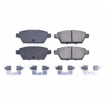 Picture of Power Stop 06-12 Ford Fusion Rear Z17 Evolution Ceramic Brake Pads w-Hardware