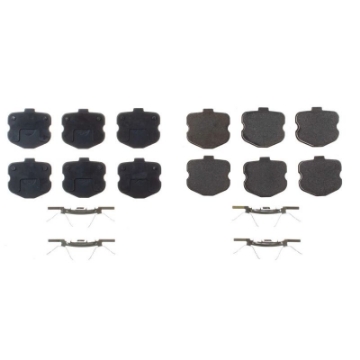 Picture of Power Stop 06-13 Chevrolet Corvette Front Z17 Evolution Ceramic Brake Pads w-Hardware