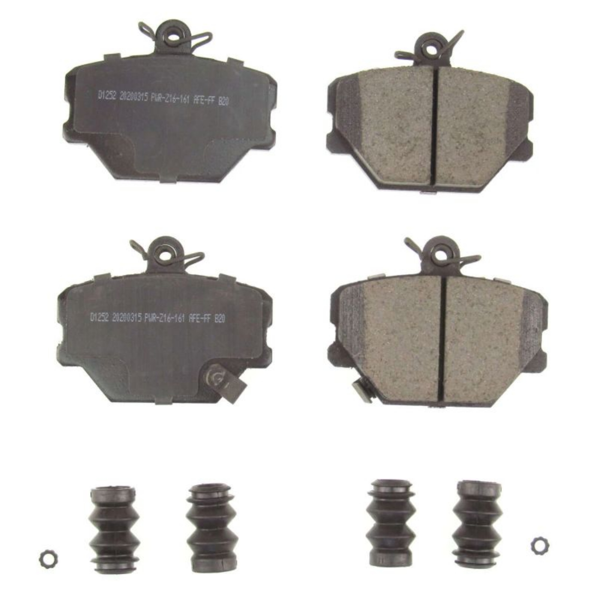 Picture of Power Stop 05-16 Smart Fortwo Front Z17 Evolution Ceramic Brake Pads w-Hardware
