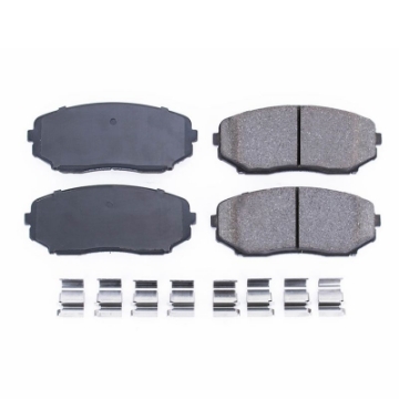 Picture of Power Stop 07-15 Ford Edge Front Z17 Evolution Ceramic Brake Pads w-Hardware